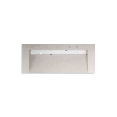 Kohler 60In Wall-Mount Trough Lavatory System In Desertsilver 81032-BSS-KED